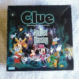 Clue The Haunted Mansion Edition by Disney Parker Brothers Board Game COMPLETE